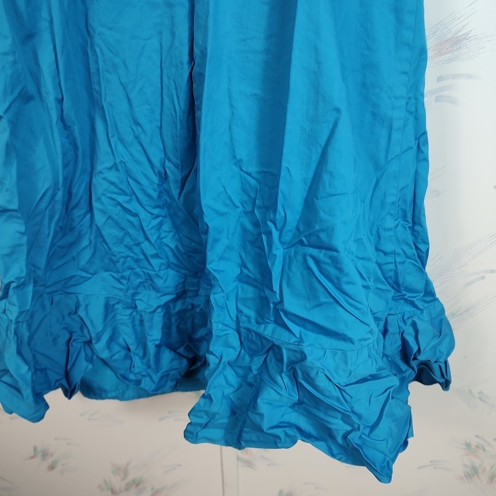 Talbots Blue Sleeveless Dress 10P - Picture 10 of 10